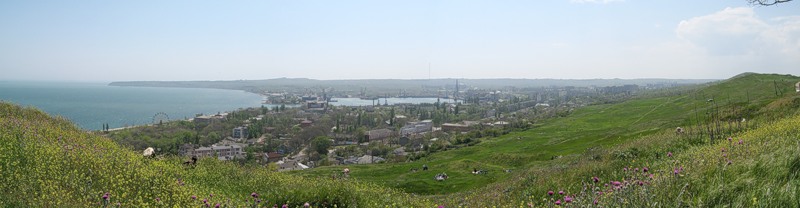 Вид на Керченский пролив