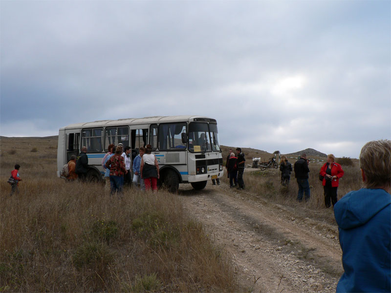 Экологический десант на Опуке, октябрь 2011
