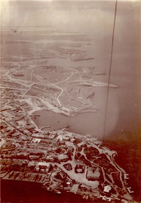 Севастополь, 1901 год - вид с аэростата